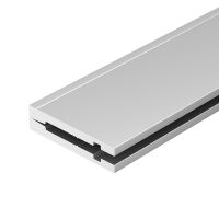 Профиль алюминиевый Arlight встраиваемый для контурной подсветки Серебристый арт-023911 — фото 2, Профили для светодиодных лент