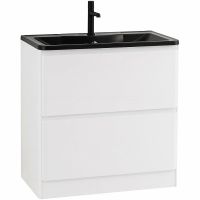 Тумба под раковину BelBagno 100 Bianco Lucido арт-ALBANO-1000-2C-PIA-BL — фото 4, Тумбы под раковину