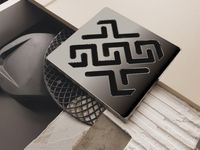 Душевой трап Berges Platz Antik 100x100 с решеткой Хром арт-091160 — фото 3, Трапы для душа