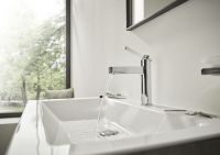Кран для одного типа воды Hansgrohe Finoris Черный матовый арт-76013670 — фото 3, Краны