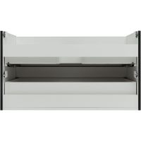 Тумба под раковину Aquanet Вега 2.0 90 подвесная Черная матовая арт-337956 — фото 13, Тумбы под раковину