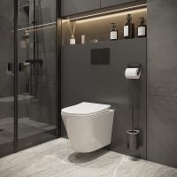 Унитаз Niagara Vista подвесной с сиденьем Микролифт арт-NG-9302 — фото 4, Подвесные унитазы