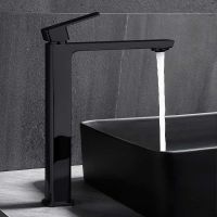 Смеситель для раковины Vincea Next Черный матовый арт-VBF-1N2MB — фото 3, Смесители для раковины