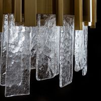 Люстра Artelamp Alya Прозрачная Полированная медь арт-A1053SP-10PB — фото 3, Люстры