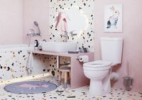 Унитаз компакт Santek Каспер Детский Стандарт с бачком и сиденьем арт-1WH501741 — фото 8, Напольные унитазы