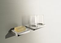 Мыльница стеклянная Keuco Edition 11 11155 019000 Хром арт-11155019000 — фото 2, Мыльницы