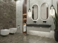 Керамогранит Primavera Nola White Punch Carving 60х120 см арт-PC204 — фото 6, Керамогранит