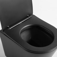 Унитаз Vincea Piatti подвесной Черный матовый с сиденьем Микролифт арт-VT1-11SMB — фото 5, Подвесные унитазы