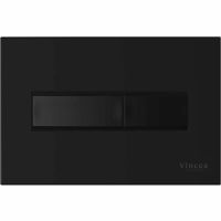 Клавиша смыва Vincea Line Черная матовая арт-VFP-732MB — фото 1, Кнопки смыва