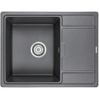 Кухонная мойка Paulmark Flugen 50-650 Графит арт-PM216550-DG — фото 1, Кухонные мойки