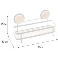 Полка корзина Fixsen Magic Wood Черная матовая Дерево арт-FX-950B-1 — фото 3, Полки для ванной и душа
