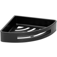 Полка корзина Bemeta Cytro угловая Черная матовая арт-153102390 — фото 1, Полки для ванной и душа