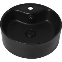 Товар: Раковина Abber Bequem 41 Черная матовая арт-AC2104MB - фото 3 Раковина Abber Bequem 41 Черная матовая арт-AC2104MB — фото 3, Раковины накладные