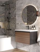 Товар: Тумба под раковину Cersanit Grande 80 подвесная Черная Орех арт-64760 - фото 10 Тумба под раковину Cersanit Grande 80 подвесная Черная Орех арт-64760 — фото 10, Тумбы под раковину