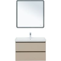 Тумба под раковину Aquanet Вега 2.0 80 подвесная Бежевая арт-337943 — фото 8, Тумбы под раковину