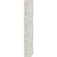 Зеркало Evoform Octagon 53х53 в багетной раме - Чеканка белая 46 мм арт-BY 3955 — фото 2, Зеркала в ванную комнату