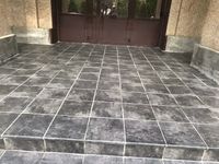 Ступень Westerwalder Atrium Dunkelgrau Florentiner-Stufe 31x32 см арт-WKS31170 S — фото 2, Ступени и клинкер