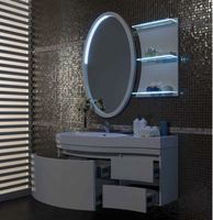 Полка Aquanet Опера 45 с подсветкой Белая арт-169630 — фото 3, Полки