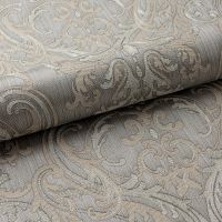 Обои Fipar Grand Classic Винил на флизелине (1,06*10,05) Серый/Бежевый, Дамаск арт-R 28024 — фото 3, Обои для стен