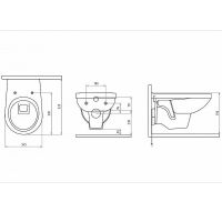Товар: Унитаз Berges Gamma подвесной с сиденьем Микролифт арт-081105 - фото 5 Унитаз Berges Gamma подвесной с сиденьем Микролифт арт-081105 — фото 5, Подвесные унитазы