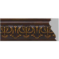 Молдинг Decor-Dizayn 2400x60x17 мм арт-161B-966 — фото 1, Молдинги