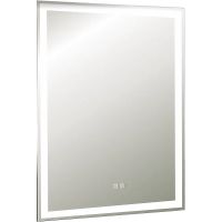 Зеркало Silver Mirrors Рига-2 60 с подсветкой с сенсорным выключателем и подогревом арт-ФР-00001484 — фото 1, Зеркала в ванную комнату
