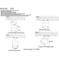 Товар: Потолочный светильник Crystal Lux Белый арт-CLT 130CW WH - фото 3 Потолочный светильник Crystal Lux Белый арт-CLT 130CW WH — фото 3, Споты
