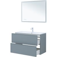 Товар: Тумба под раковину Aquanet Арт 100 подвесная Мисти грин арт-313277 - фото 9 Тумба под раковину Aquanet Арт 100 подвесная Мисти грин арт-313277 — фото 9, Тумбы под раковину