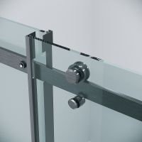 Душевой уголок Grossman Classic 110х80 профиль Графит сатин стекло прозрачное арт-120.K33.04.1180.42.00 — фото 7, Прямоугольные душевые уголки