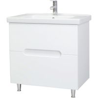 Тумба под раковину Bellezza Андрэа 80 Белая арт-4639013000019 — фото 1, Тумбы под раковину