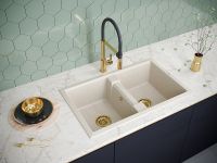 Кухонная мойка Paulmark Tandem 80/2 Бежевая арт-PM238150-BE — фото 3, Кухонные мойки