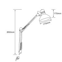 Настольная лампа Artelamp Senior Сталь арт-A6068LT-1SS — фото 3, Настольные лампы