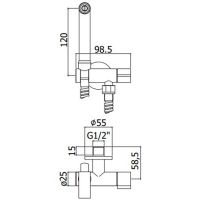 Товар: Гигиенический душ со смесителем Paffoni Tweet Round Хром арт-ZDUP109CR - фото 2 Гигиенический душ со смесителем Paffoni Tweet Round Хром арт-ZDUP109CR — фото 2, Гигиенические души