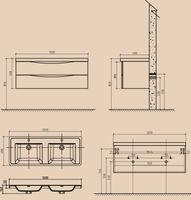 Товар: Тумба под раковину BelBagno Ancona-N 120 2 подвесная Rovere moro арт-ANCONA-N-1200-2C-SO-2-RW - фото 4 Тумба под раковину BelBagno Ancona-N 120 2 подвесная Rovere moro арт-ANCONA-N-1200-2C-SO-2-RW — фото 4, Тумбы под раковину