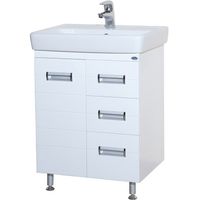 Тумба под раковину Bellezza Сиена 70 Белая арт-4633911310010 — фото 1, Тумбы под раковину