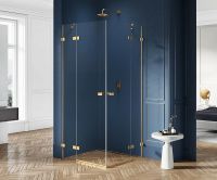 Товар: Душевой уголок New Trendy Avexa Gold 120х80 профиль Брашированное золото стекло прозрачное арт-EXK-1788 - фото 2 Душевой уголок New Trendy Avexa Gold 120х80 профиль Брашированное золото стекло прозрачное арт-EXK-1788 — фото 2, Прямоугольные душевые уголки