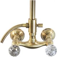 Душевая система Webert Karenina Бронза арт-KA760405065 — фото 3, Душевые стойки