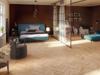 Керамогранит Rondine Woodie Chevron Beige 7,5х40,7 см арт-J86590 — фото 2, Керамогранит