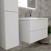 Тумба под раковину VIANT София 60 подвесная Белая арт-VSOF60CO-T2YP — фото 5, Тумбы под раковину