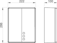 Сушилка для рук Nofer Big Flow Evo Белая арт-01491.W — фото 2, Сушилки для рук
