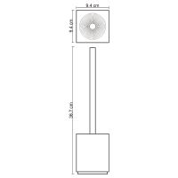 Товар: Ершик для унитаза WasserKRAFT Leine Белый матовый арт-K-3827 - фото 3 Ершик для унитаза WasserKRAFT Leine Белый матовый арт-K-3827 — фото 3, Ершики для унитаза