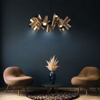 Люстра Maytoni Modern Giro Черная Латунь арт-MOD095PL-14BS — фото 4, Люстры