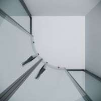 Душевой уголок Grossman Cosmo 90х90 профиль Графит сатин стекло прозрачное арт-301.K33.02.9090.42.00 — фото 5, Душевые уголки четверть круга