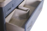 Комплект мебели для ванной ASB-Woodline Модерн 105 Рошфор с Белой патиной арт-11246+21360+11231 — фото 6, Комплекты мебели для ванной