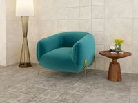 Керамогранит Керамин Авалон 1 светло-серый 50х50 см арт-00-00025816 — фото 2, Керамогранит