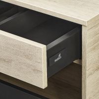 Тумба под раковину Aquaton Лофт Урбан 80 подвесная Cерый графит Дуб орегон арт-1A247601LQX60 — фото 12, Тумбы под раковину