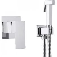 Товар: Гигиенический душ со смесителем Abber Daheim Хром арт-AF8225 - фото 1 Гигиенический душ со смесителем Abber Daheim Хром арт-AF8225 — фото 1, Гигиенические души