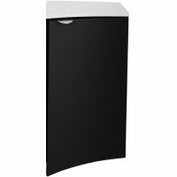 Подвесной шкаф Cezares Rialto 34 R Grafite арт-55174 — фото 1, Шкафы для ванной