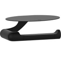 Держатель туалетной бумаги Iddis Черный матовый арт-NOABL00i43 — фото 1, Держатели туалетной бумаги