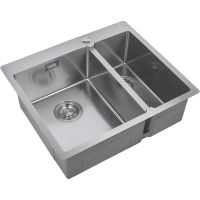 Кухонная мойка ZorG Light 59 Нержавеющая сталь арт-ZL R 590-2-510-L — фото 1, Кухонные мойки